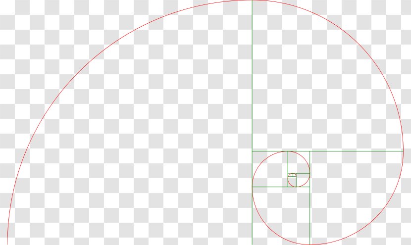 Golden Spiral Circle Ratio Helix - Fibonacci Number Transparent PNG