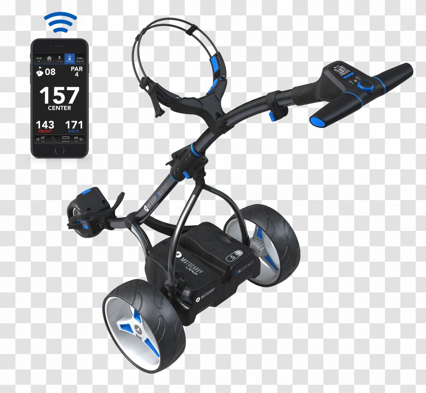 Electric Golf Trolley Equipment Buggies Clubs - Vehicle Transparent PNG