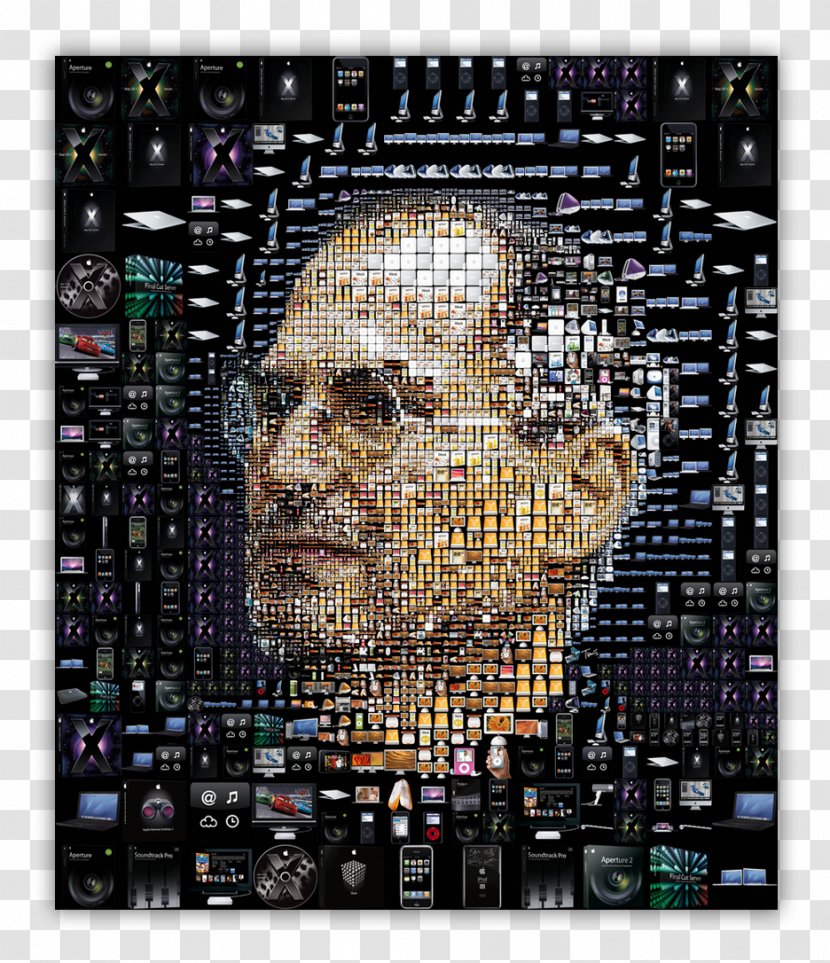 Steve Jobs Apple Laptop Desktop Wallpaper - Charis Tsevis - Borden Transparent PNG