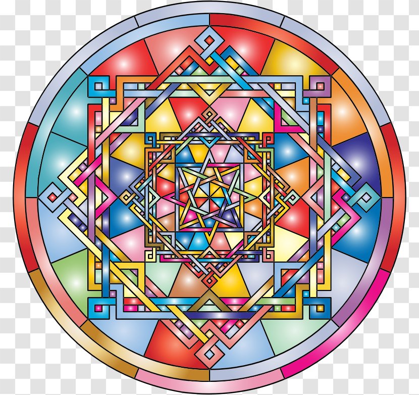 Stained Glass Image Symmetry Creative Commons License - Mtr Icon Transparent PNG