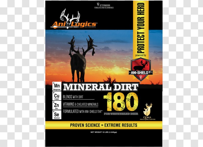 White-tailed Deer Dietary Supplement Ani-Logics Outdoors Mineral - Worksheet Transparent PNG