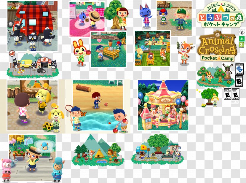 Animal Crossing: Pocket Camp New Leaf Nintendo 3DS - Mobile Game Transparent PNG