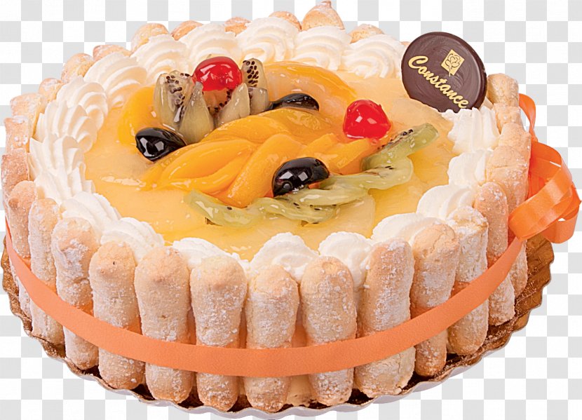 Fruitcake Torte Birthday Cake Charlotte Tart - Buttercream Transparent PNG