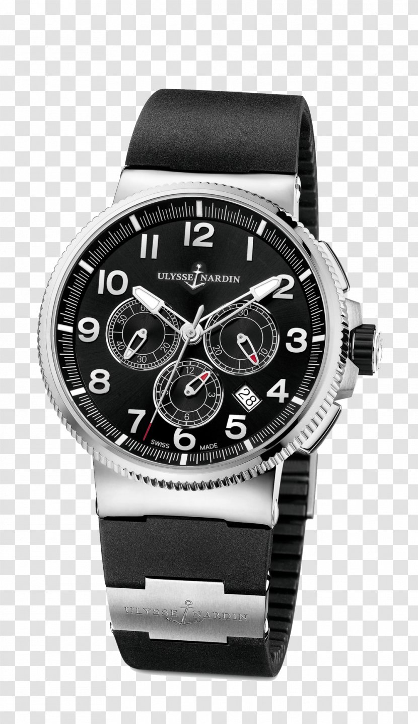Marine Chronometer Ulysse Nardin Watch Chronograph - Automatic Transparent PNG