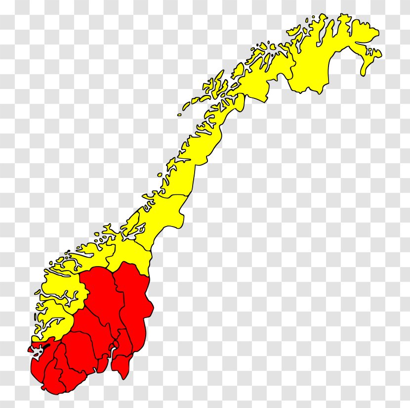 County Blank Map Norwegian - Satellite Imagery Transparent PNG