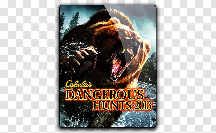 Cabela's Dangerous Hunts 2013 2011 Xbox 360 Wii U - Wildlife Transparent PNG
