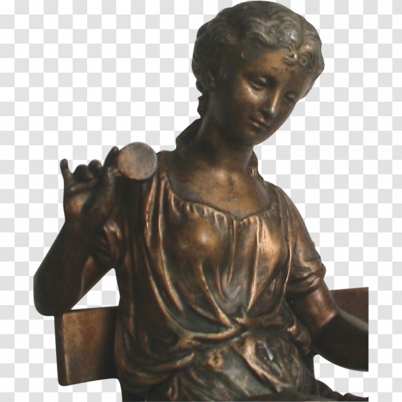 Statue Spelter Bronze Sculpture - Metal - Woman's Day Transparent PNG