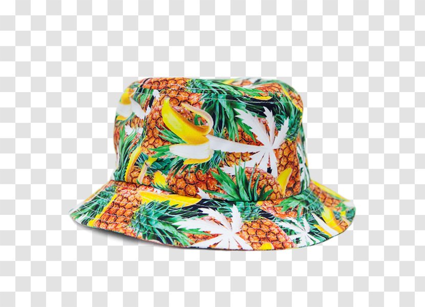 Cap Blvd Supply Men's Banana Pineapple Bucket Hat - Sun Transparent PNG