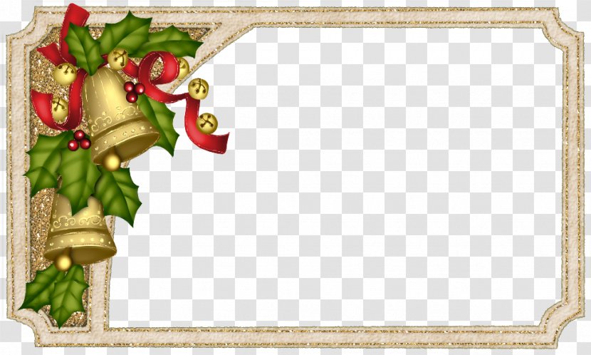 Decorative Borders Christmas Day Card Clip Art Tree - Picture Frame Transparent PNG