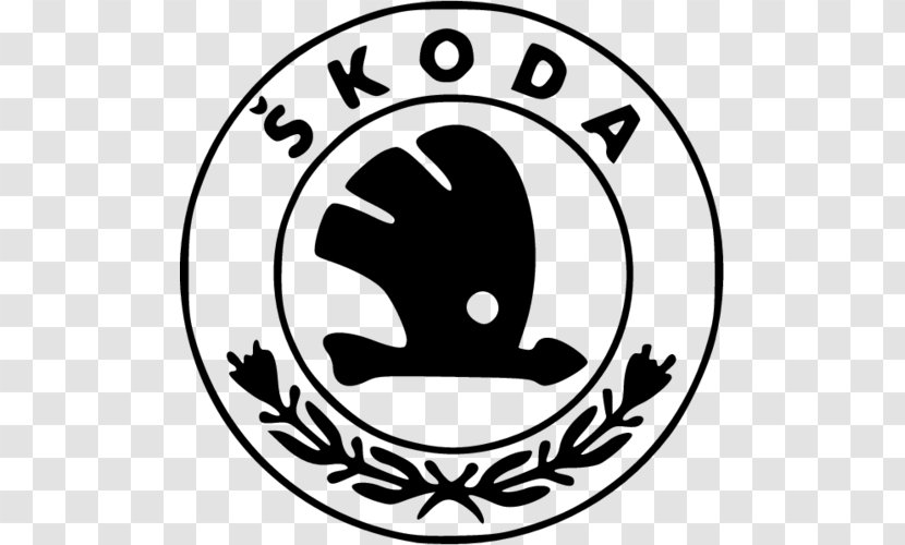 Škoda Auto Car Fabia Octavia - Logo - Skoda Transparent PNG