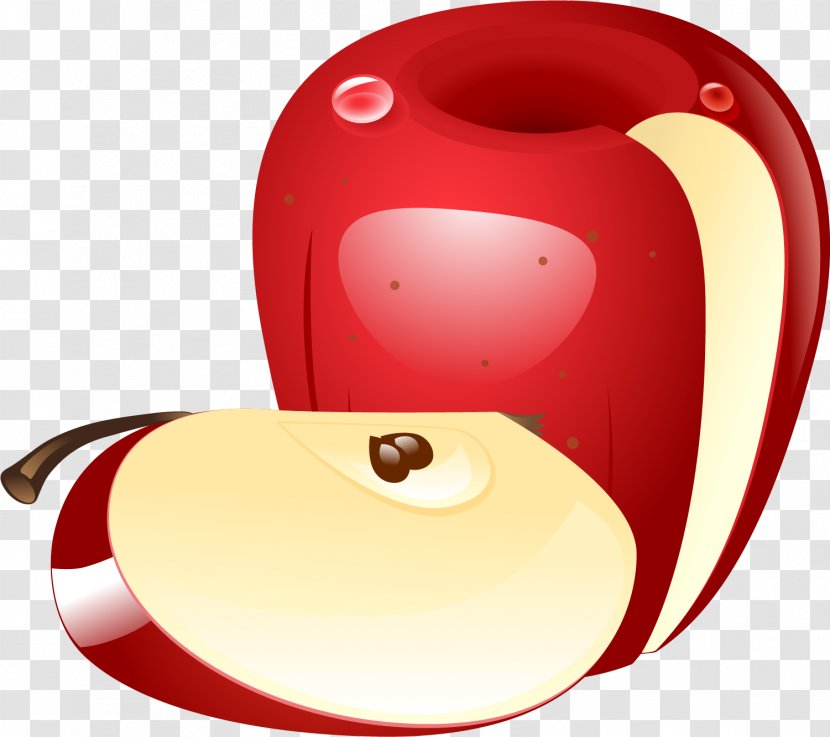 Red Apple Clip Art - Frame - Cartoon Transparent PNG