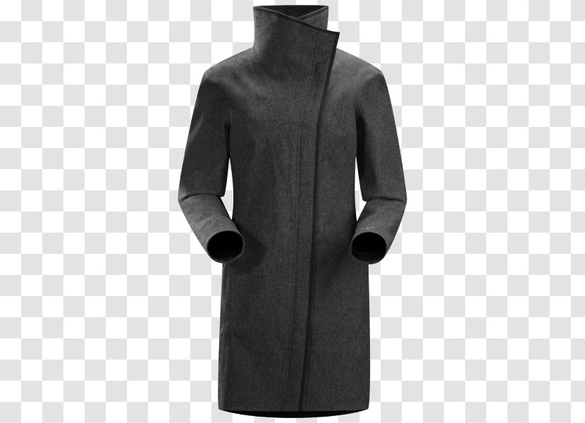 Overcoat Arc'teryx Jacket Clothing - Wool Transparent PNG