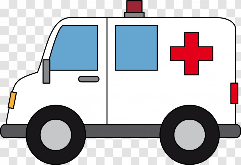Ambulance Cartoon - Hospital - Organization Law Enforcement Transparent PNG