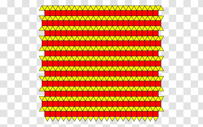 Introduction To Tessellations Triangular Tiling Semiregular Polyhedron Regular Polygon - Triangle Transparent PNG