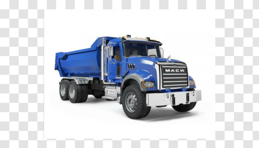Mack Trucks Car Dump Truck Bruder - Dumper Transparent PNG