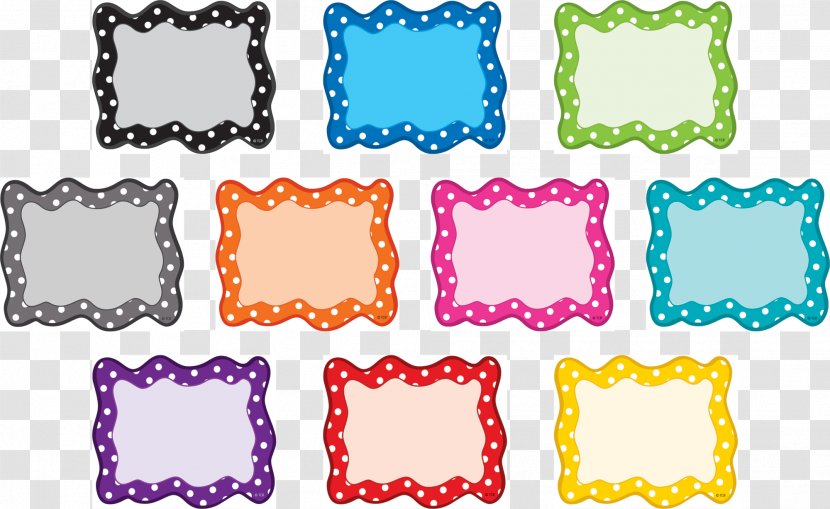 Polka Dot Stars Mini Cut-Outs Arbel Teacher - Decorative Arts - Twocolumn Graphing Pocket Chart Transparent PNG