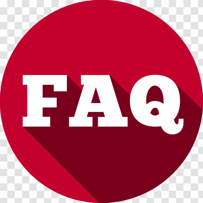FAQ Information Symbol - Red - Q Transparent PNG