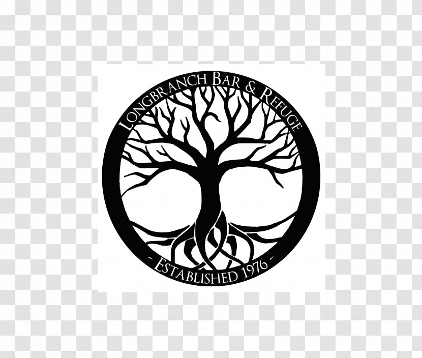 Tree Of Life Tattoo Drawing Celtic Knot - Monochrome Transparent PNG