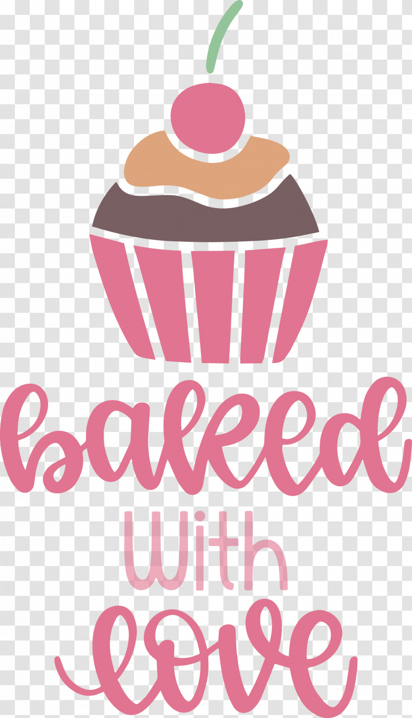 Baked With Love Cupcake Food Transparent PNG