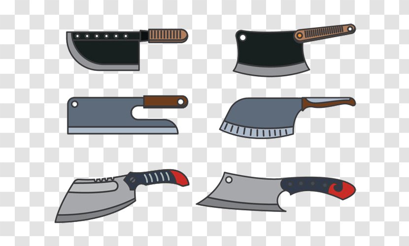 Kitchen Knife Cleaver Butcher - Sharpening - Cook Knives Transparent PNG