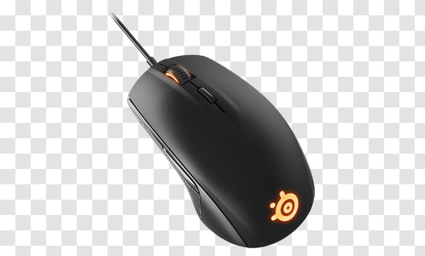 Computer Mouse SteelSeries Rival 100 Hardware Pointing Device - Technology Transparent PNG