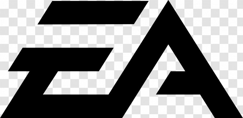 Logo Electronic Arts EA Sports Video Game Emblem - Black And White Transparent PNG