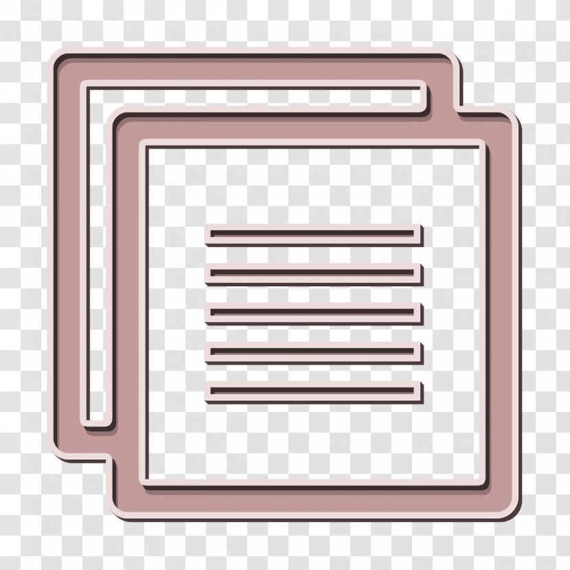 Documents Icon Files Papers - Rectangle Sheets Transparent PNG