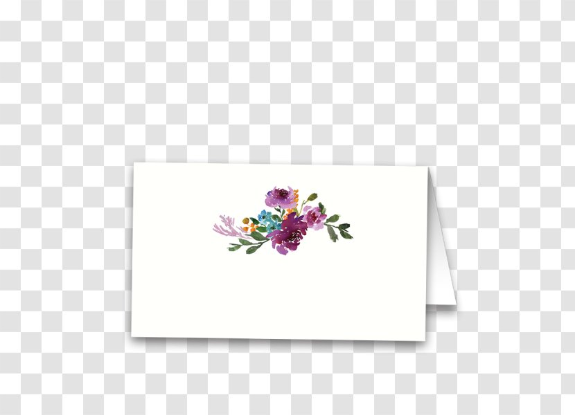 Purple Violet Lilac Magenta Pollinator - Watercolor Wedding Transparent PNG