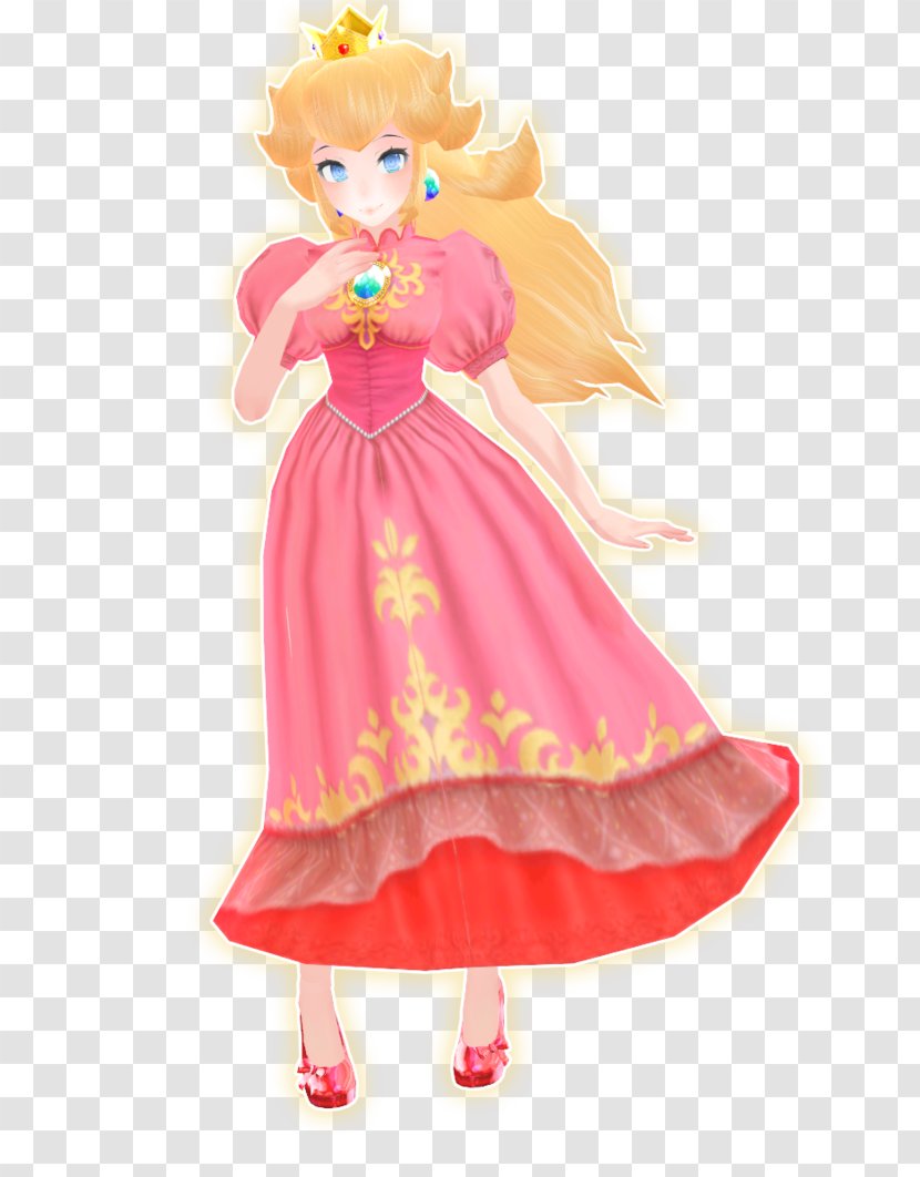 Kizuna AI DeviantArt Princess Peach Caramel - Cartoon - Peachy Transparent PNG