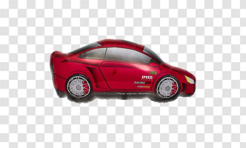Sports Car Toy Balloon Party - Model Transparent PNG