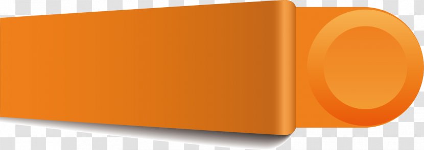 Brand Rectangle - Orange - Crystal Vector Button Material Transparent PNG