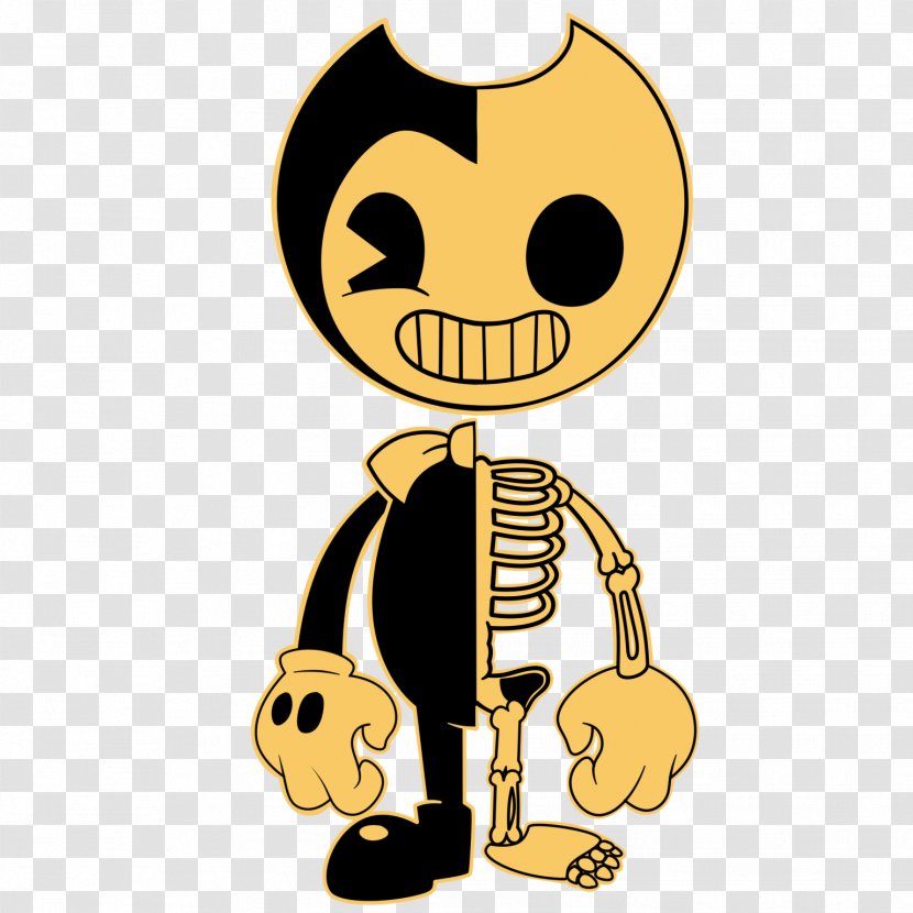 Bendy And The Ink Machine Hello Neighbor Video Games Themeatly Smile Minecraft Transparent Png - bendy and the ink machine easter egg video game roblox minecraft