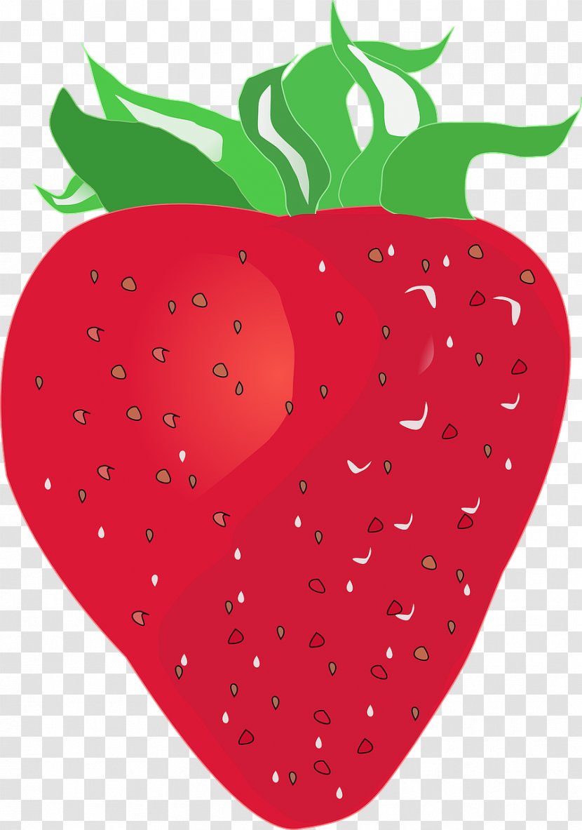 Strawberry Aedmaasikas Fruit - Red Transparent PNG