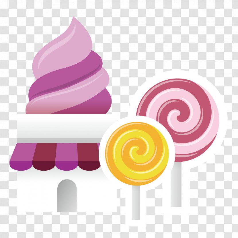 Lollipop Cartoon - Shop Transparent PNG