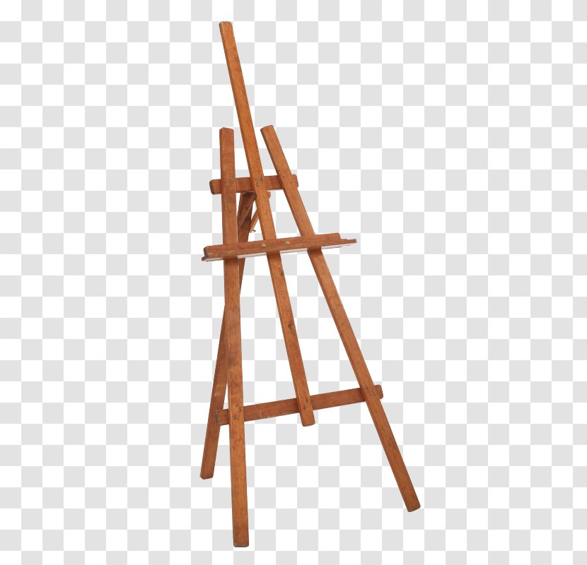Easel Oil Painting Art Tripod - Chevalet Transparent PNG