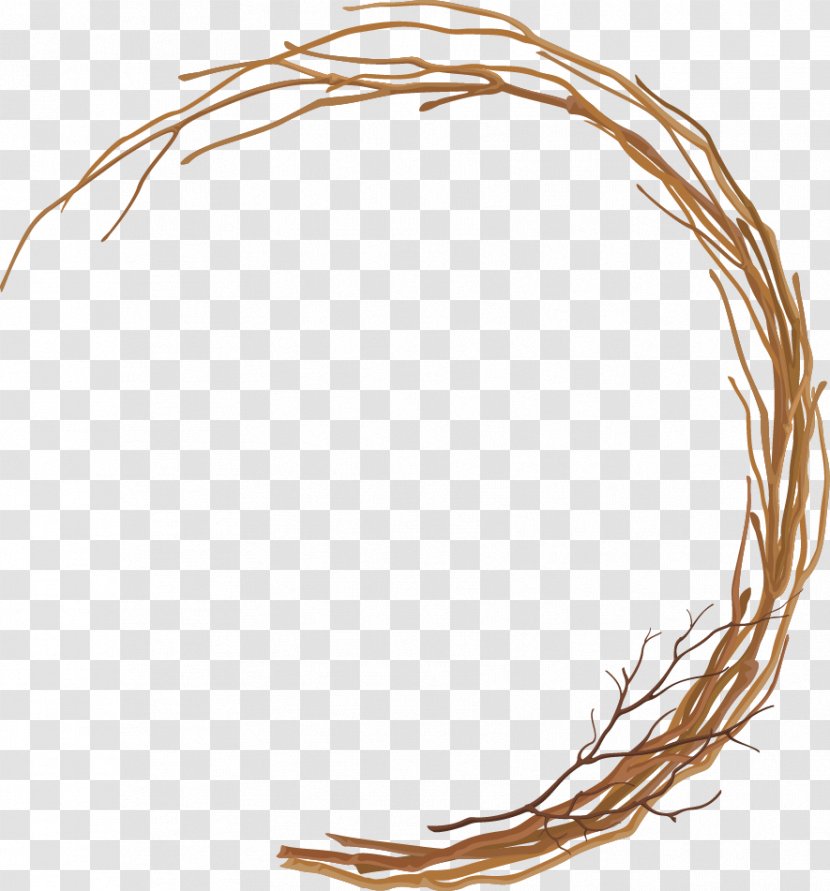 Branch Computer File - Texture Mapping - Branches Circle Transparent PNG