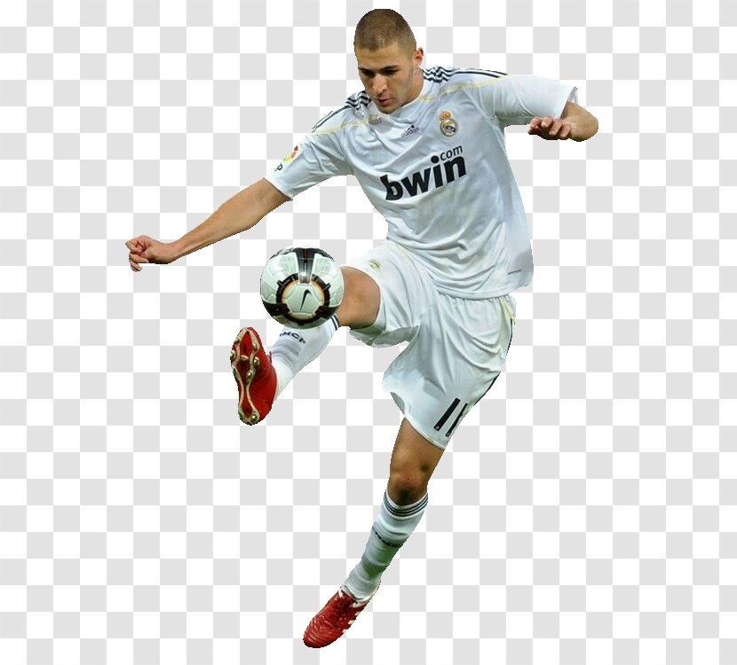Team Sport Football Player Sports Uniform - Karim Benzema - Pv Transparent PNG