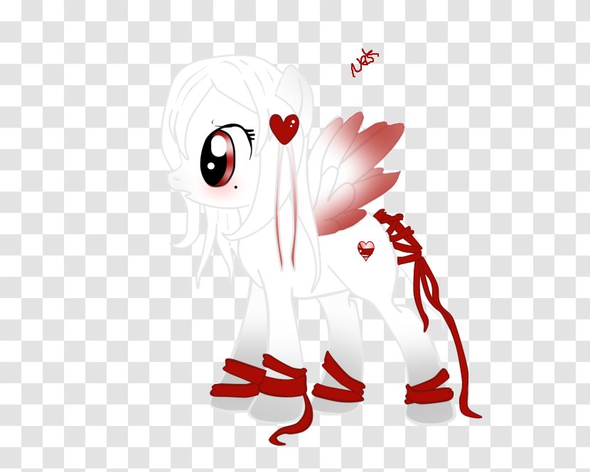 Pony Drawing DeviantArt - Heart - Unicorn Bookmark Transparent PNG