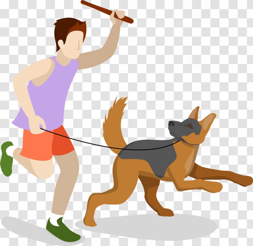 Cartoon Dog - Tail - Working Transparent PNG