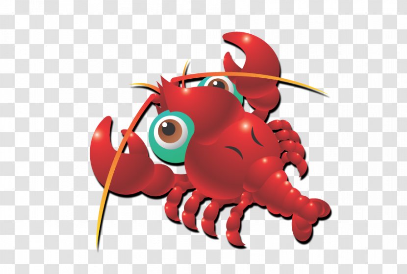 Crab Cangrejo Spiny Lobster Shrimp Procambarus Clarkii - Mythical Creature Transparent PNG