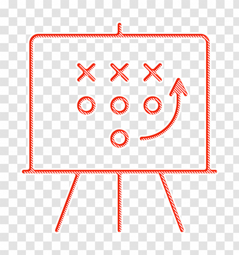 Position Icon Sports Icon American Football Lineal Icon Transparent PNG