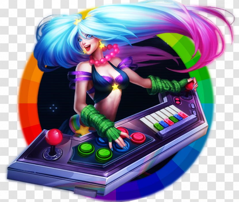 League Of Legends DJ Sona Video Game Smite Arcade - Youtube Transparent PNG