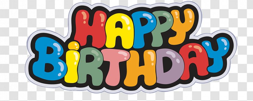 Happy Birthday To You Party Wish Font - Truetype Transparent PNG
