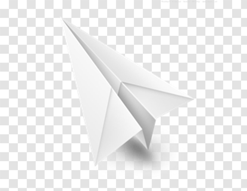 Paper Plane Airplane Origami Craft Transparent PNG