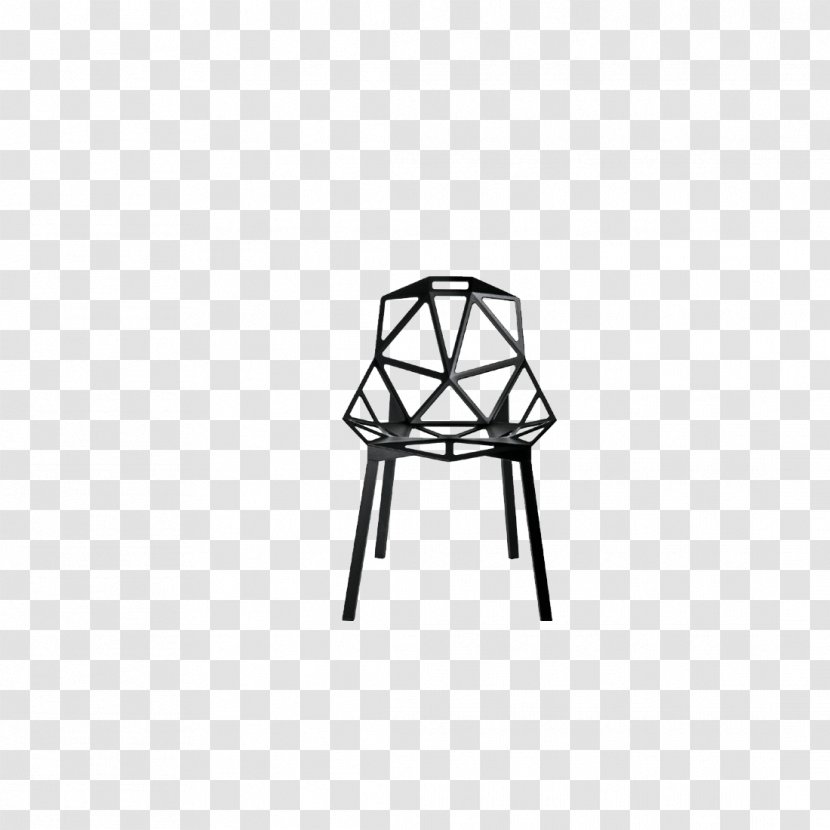 Table Chair Seat Slipcover - Black Transparent PNG