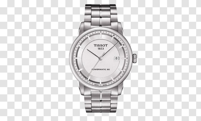 Tissot COSC Automatic Watch Chronograph - Metal - Luxury Series Transparent PNG