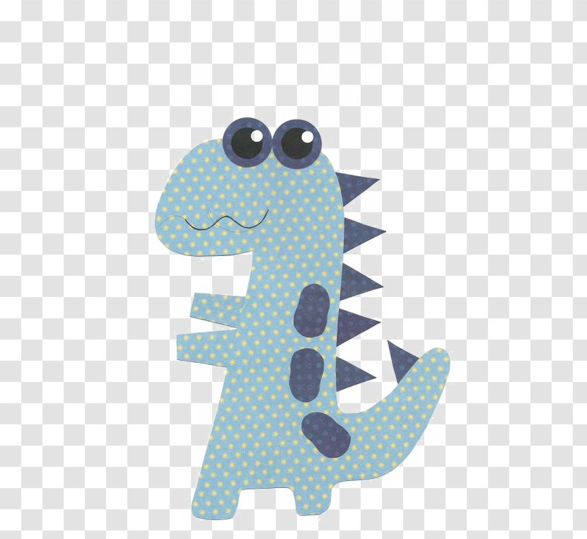 Dinosaur Cartoon Illustration - Nursery - Small Transparent PNG