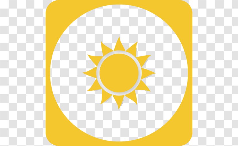 Circle Area Yellow Font - Point - Sun Pic Transparent PNG