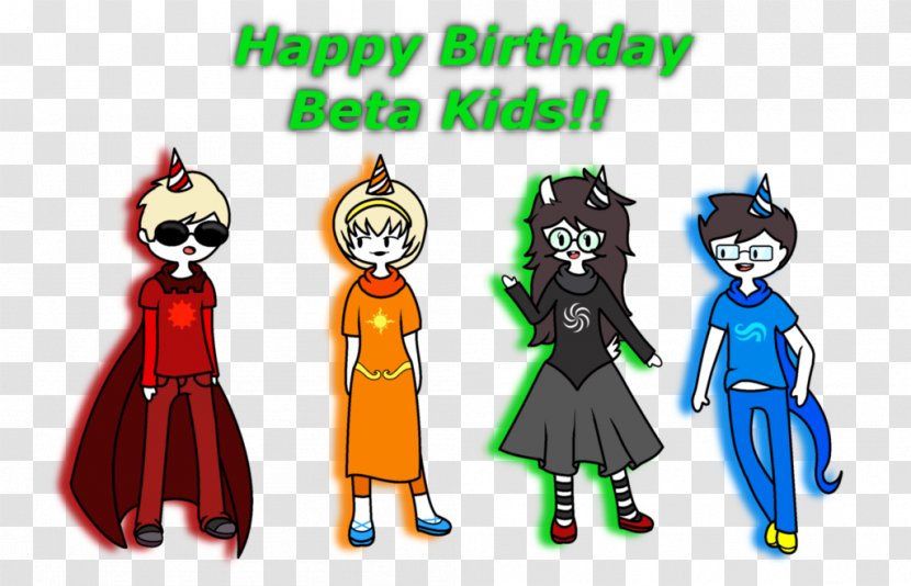 Animated Cartoon Character Fiction - Fictional - Happy Birthday Kids Transparent PNG