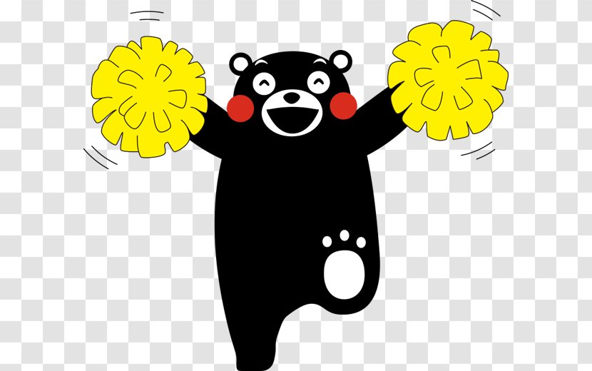 Kumamoto Kumamon Bear Mascot Transparent PNG